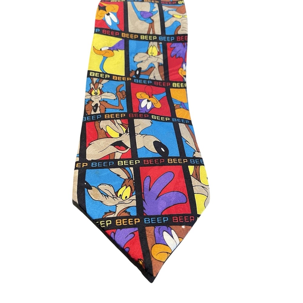 Looney‎ Tunes by Balancine Inc. 1996 Warner Bros. Vintage men's Necktie